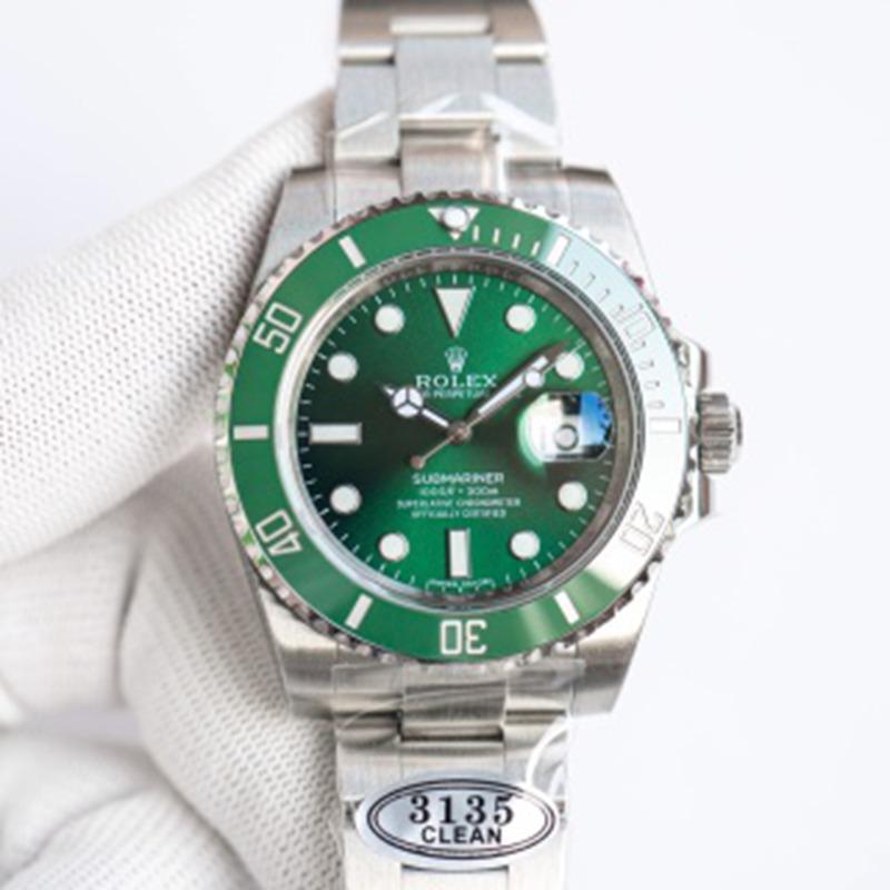 Best Edition with Cal.3135 Automatic Movement Rolex Water Ghost Series 40mm Green Watch